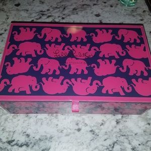Lilly Pulitzer storage jewelry box